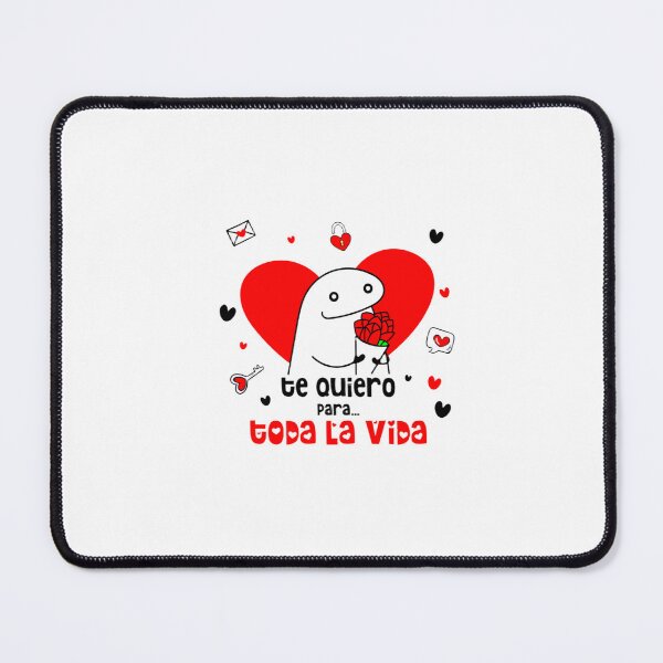 Item preview, Flork "I Love You Forever" Mug - Romantic Valentine's Day Gift - Flork Meme Coffee Mug with Flowers and Giant Heart - Gift for Girlfriend, Boyfriend, or Anniversary - High-Quality Ceramic designed and sold by masquetea.