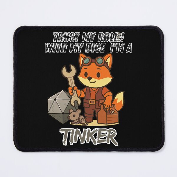 Item preview, X-Pro-Fox Tinker – Trust my roll(e)! – a Wuerfelfuchs RPG-Series designed and sold by Wuerfelfuchs.