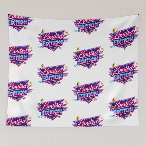 Item preview, Limited Edition Neon Logo – 90s Retro Style designed and sold by GlobalBoom.