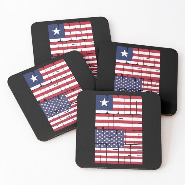 Item preview, Born Liberia Belong American designed and sold by FlagX.