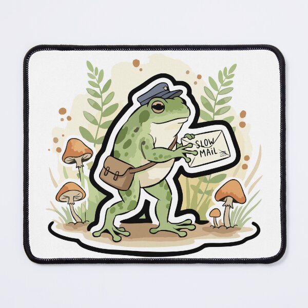Item preview, Mushroom mesh frog designed and sold by Mahilis.