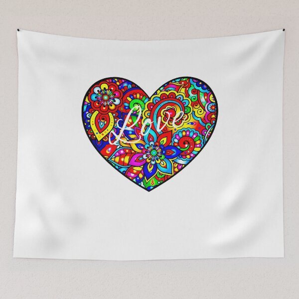 Item preview, Paisley Love Heart designed and sold by KATKattalestv.