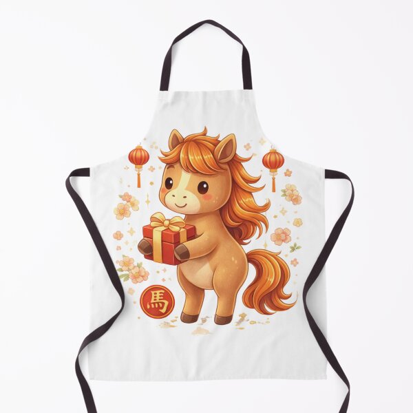 Item preview, Cute Year of the Horse 2026 – Chinese Zodiac Gift Illustration designed and sold by smilup.