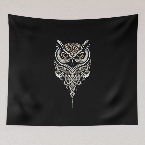 Item preview, Celtic Owl Essential T-shirt designed and sold by PaulaArtworks.
