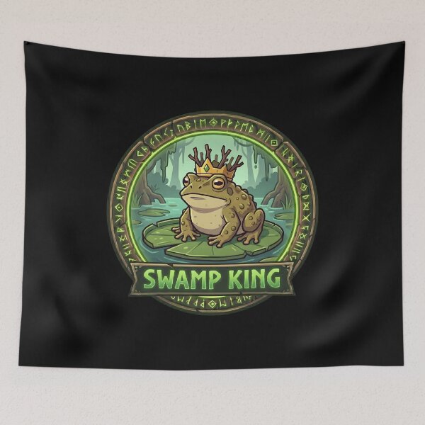 Item preview, Blocky Swamp King Toad RPG Avatar designed and sold by SignumShop.