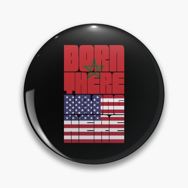 Item preview, Born Morocco Belong American designed and sold by FlagX.