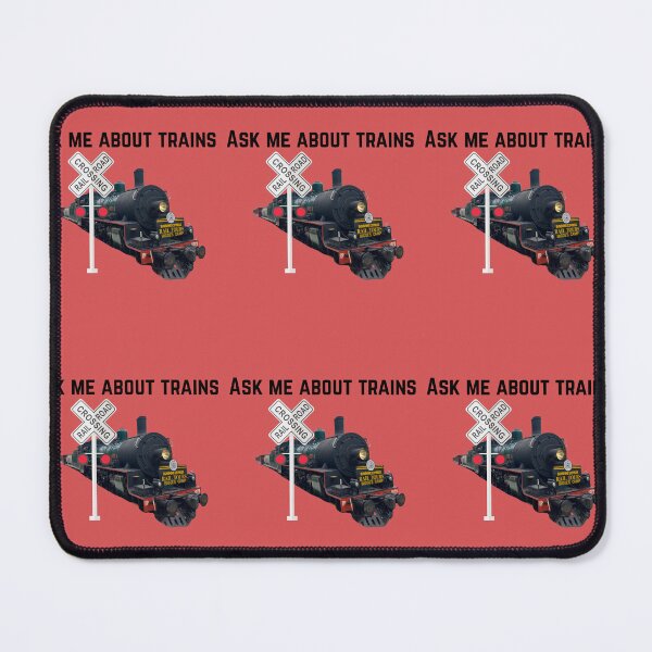 Item preview, Ask me about trains ? designed and sold by Demsdabreaks.