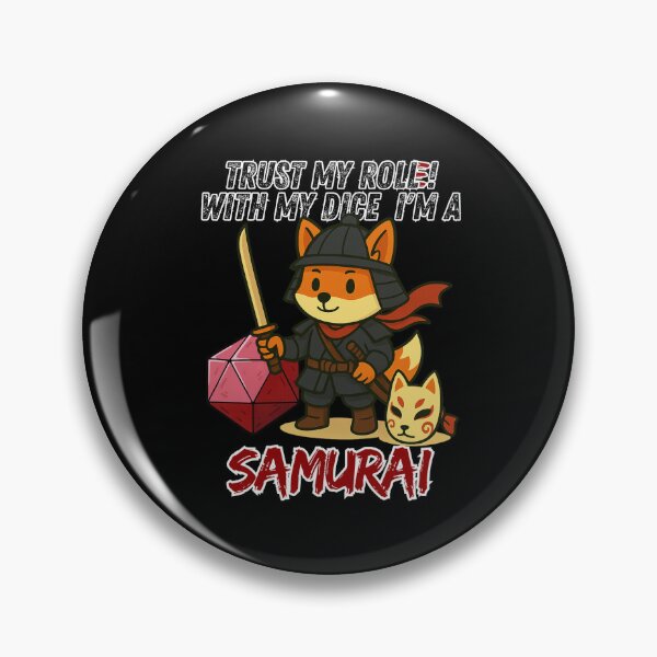 Item preview, X-Pro-Fox Samurai – Trust my roll(e)! – a Wuerfelfuchs RPG-Series designed and sold by Wuerfelfuchs.