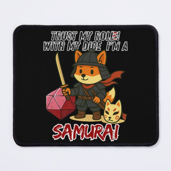 Item preview, X-Pro-Fox Samurai – Trust my roll(e)! – a Wuerfelfuchs RPG-Series designed and sold by Wuerfelfuchs.