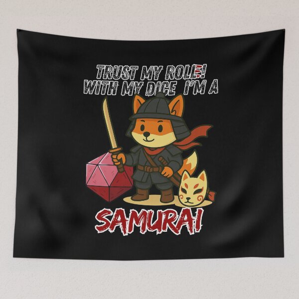 Item preview, X-Pro-Fox Samurai – Trust my roll(e)! – a Wuerfelfuchs RPG-Series designed and sold by Wuerfelfuchs.