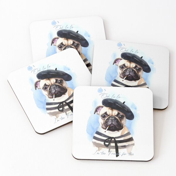 Item preview, Funny Frenchie  designed and sold by GrinAndMomit.