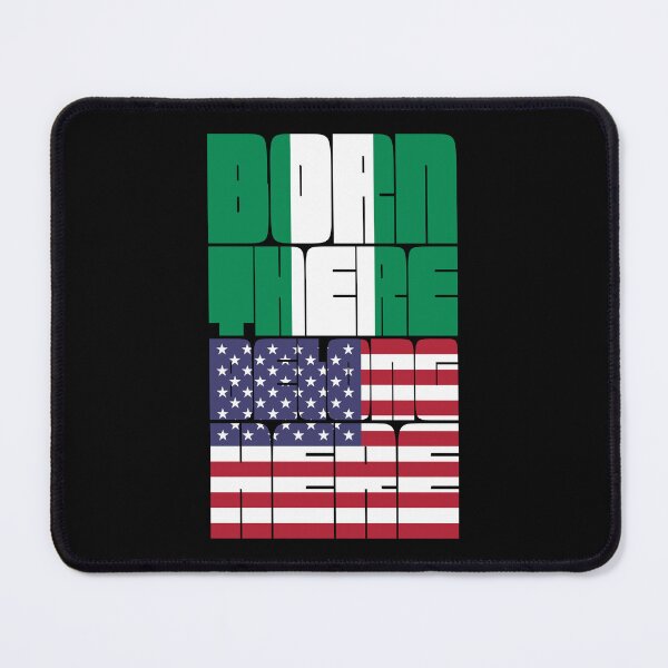 Item preview, Born Nigeria Belong American designed and sold by FlagX.