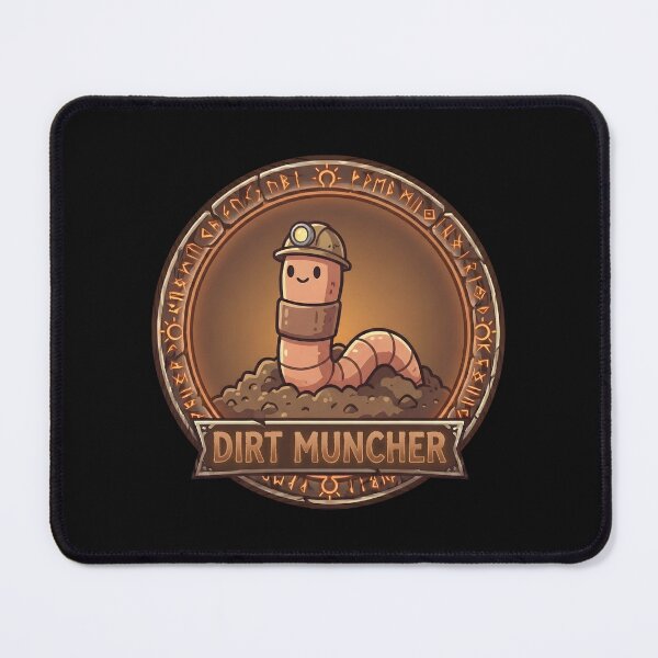 Item preview, Blocky Dirt Muncher Earthworm RPG Avatar designed and sold by SignumShop.