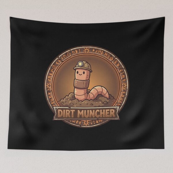 Item preview, Blocky Dirt Muncher Earthworm RPG Avatar designed and sold by SignumShop.