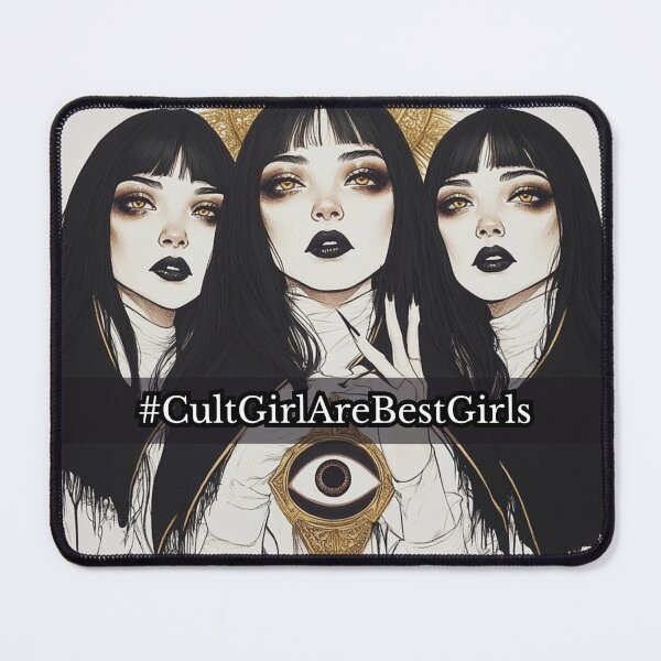 Item preview, Dark Feminine Witchy Gothic Art designed and sold by The Secret Cabal of Despair.