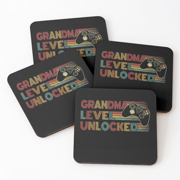 Item preview, Grandma Level Unlocked New Grandmother Gaming designed and sold by salmzouriart.