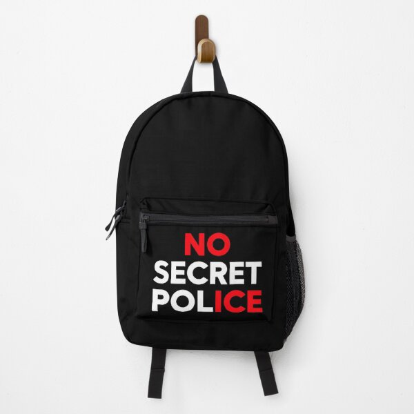 Item preview, No Secret Police - Anti ICE Activism Bumper designed and sold by PixVib.