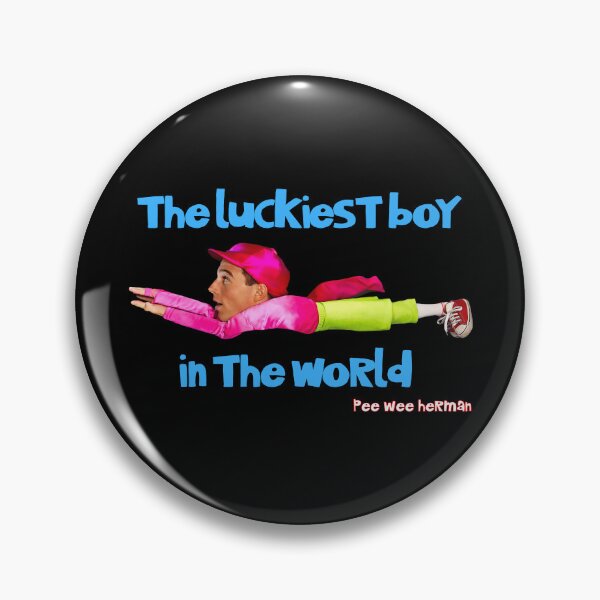 Item preview, The Luckiest Boy In The World - Flying Pee Wee Herman designed and sold by acquiesce13.