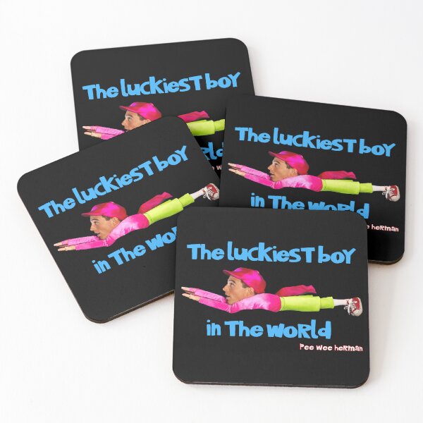 Item preview, The Luckiest Boy In The World - Flying Pee Wee Herman designed and sold by acquiesce13.