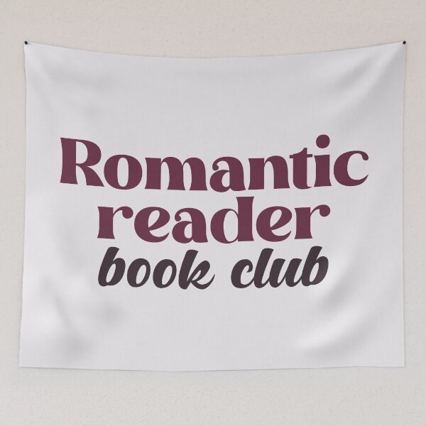 Item preview, Romantic Reader Book Club designed and sold by spidercolapinto.