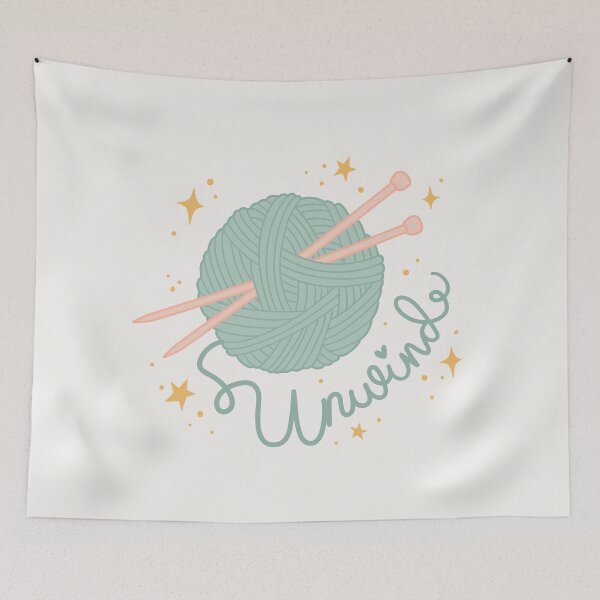 Item preview, Stitch, Relax, Unwind - teal designed and sold by OHBOY! Handmade.