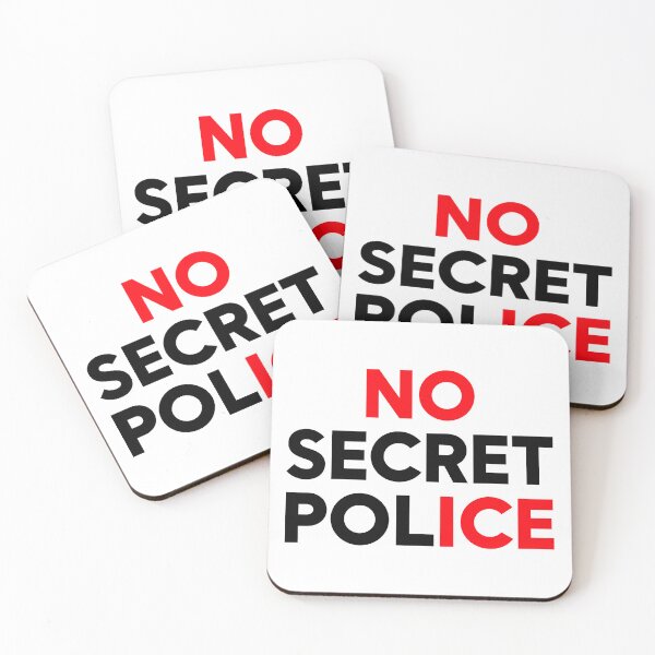 Item preview, Abolish ICE - No Secret Police designed and sold by PixVib.