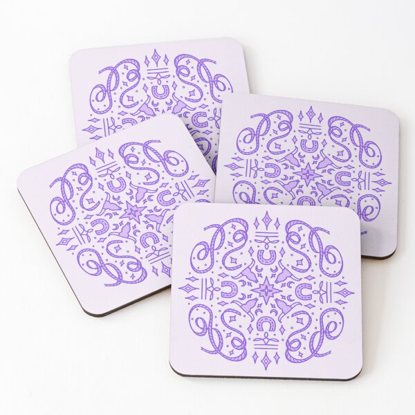 Item preview, Purple western pattern designed and sold by ThiccAndSik.