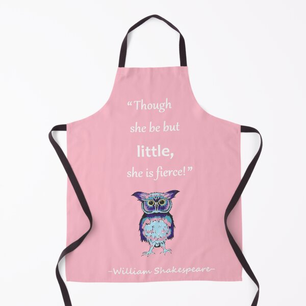 Item preview, William Shakespeare Quote She Is Fierce designed and sold by Sartoris Art.