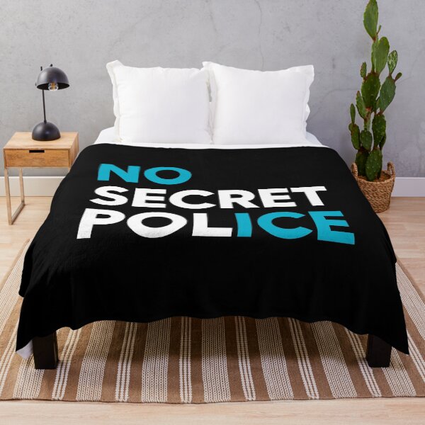 Item preview, No Secret Police - Abolish ICE Protest designed and sold by PixVib.