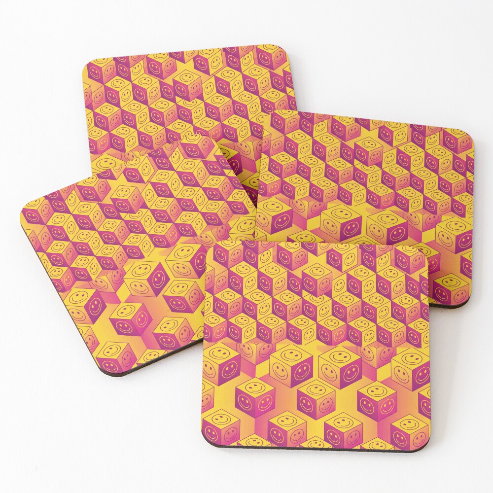 Item preview, Coasters (Set of 4) designed and sold by patternproai.