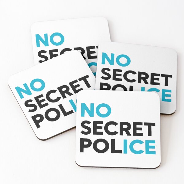 Item preview, No Secret Police Abolish ICE - FDT designed and sold by PixVib.