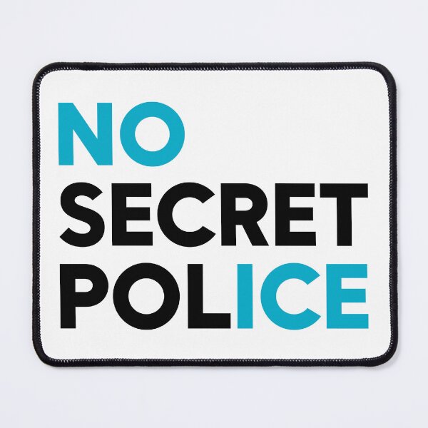 Item preview, No Secret Police Abolish ICE - FDT designed and sold by PixVib.