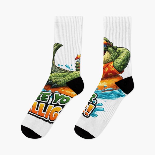 Item preview, See You Later Alligator – Funny Summer Croc designed and sold by EpicwaveDesigns.