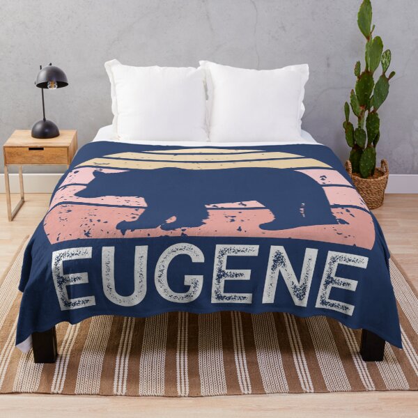 Item preview, Eugene Oregon Retro Bear designed and sold by Esskay Designs.