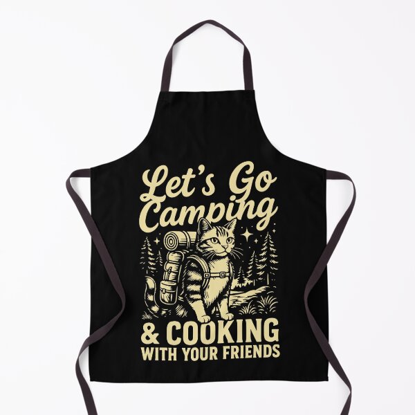 Item preview, let's go camping & cooking with your friends designed and sold by Jokerstyle.