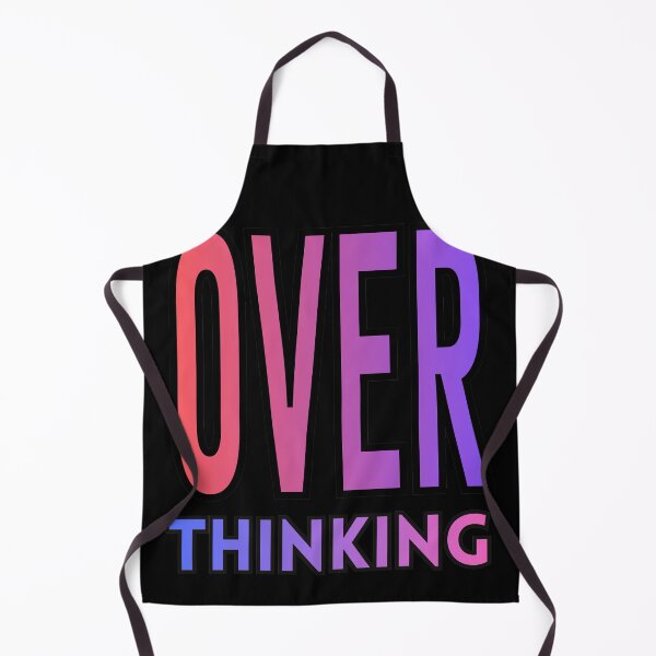 Item preview, Overthinking Bold Pop Art Typography designed and sold by A-Szczesniak.
