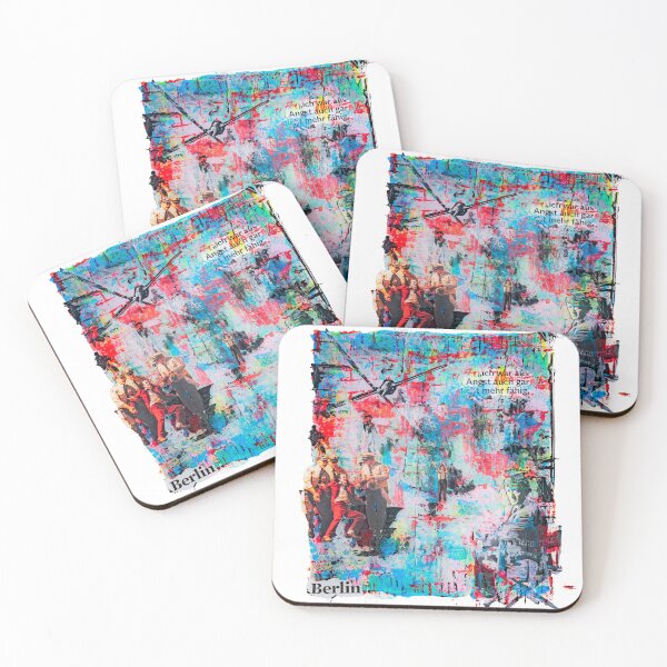 Item preview, Berlin Generations Acrylic Collage colorful black and white designed and sold by Desolat23.