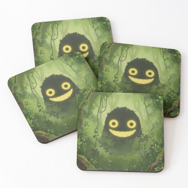 Item preview, Eerie Forest Creature - Dark Anime Watercolor Monster Art designed and sold by Fox Trove Of Ideas.