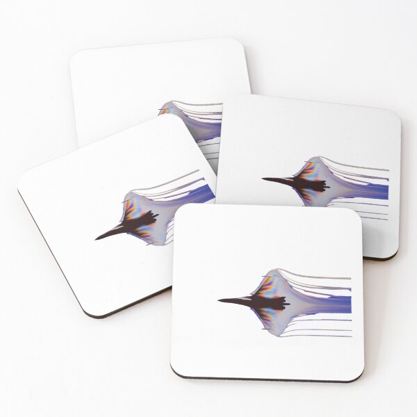 Item preview, Supersonic Echo – Abstract Jet Wave Art designed and sold by sentaxfe.