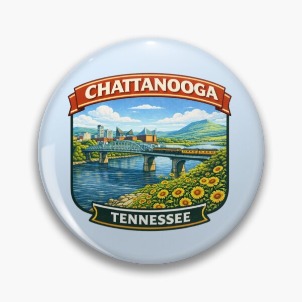 Item preview, Chattanooga, Tennessee designed and sold by Myra365Art.
