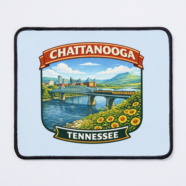 Item preview, Chattanooga, Tennessee designed and sold by Myra365Art.
