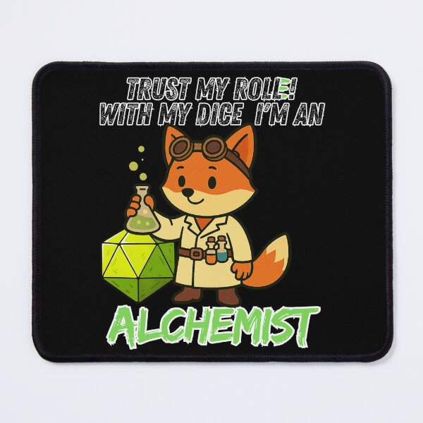 Item preview, X-Pro-Fox Alchemist – Trust my roll(e)! – a Wuerfelfuchs RPG-Series designed and sold by Wuerfelfuchs.