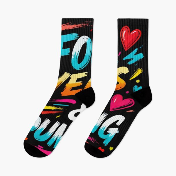 Item preview, Four Years & Counting – Colorful Typography Anniversary Design on Black designed and sold by FreeFromDefault.