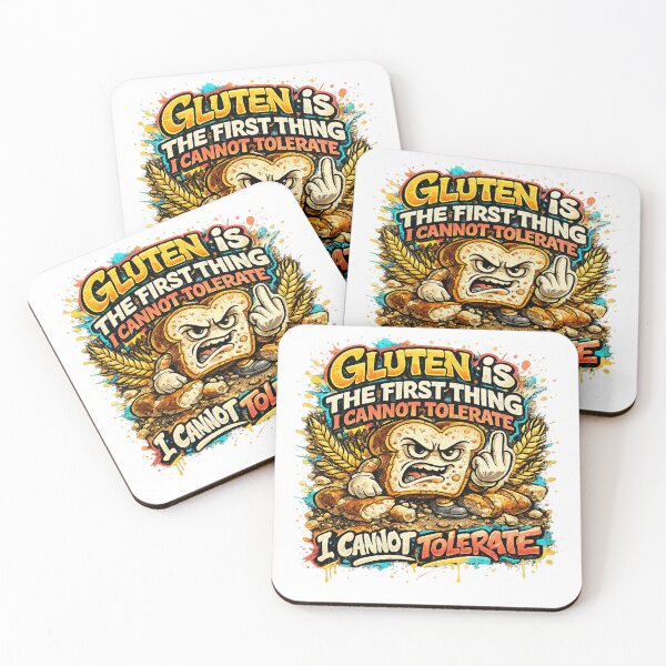 Item preview, Angry Bread Gluten Intolerance designed and sold by MKProjekty.