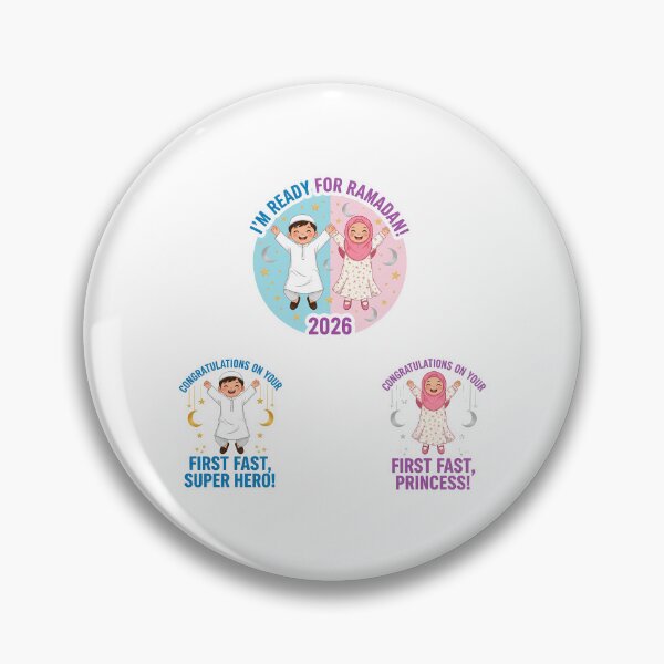Item preview, I'm Ready For Ramadan 2026 - Muslim Kids Celebration Sticker   designed and sold by Noor_Creations.