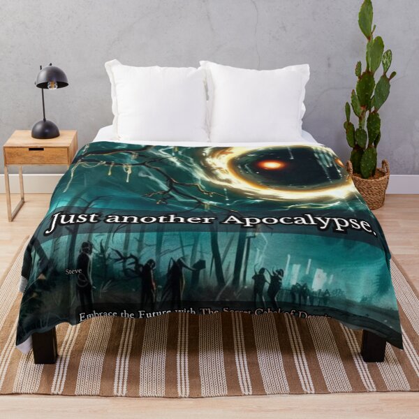 Item preview, Cosmic Apocalypse Portal Surreal Horror Art designed and sold by The Secret Cabal of Despair.