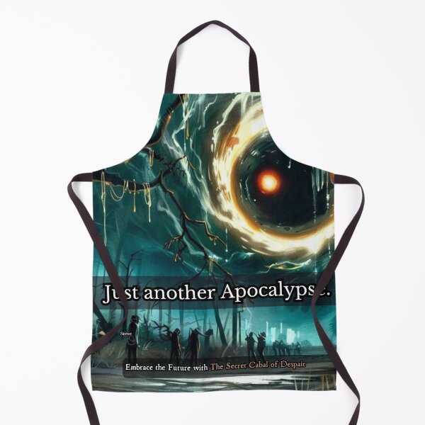 Item preview, Cosmic Apocalypse Portal Surreal Horror Art designed and sold by The Secret Cabal of Despair.