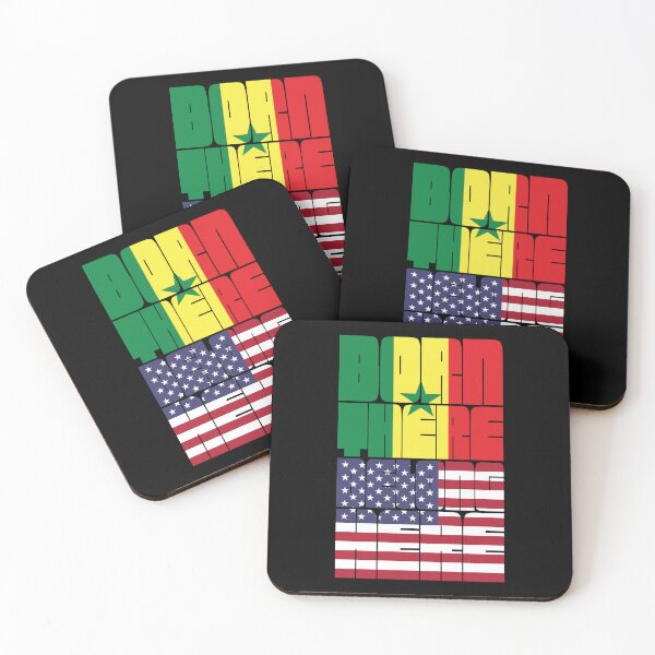 Item preview, Born Senegal Belong American designed and sold by FlagX.