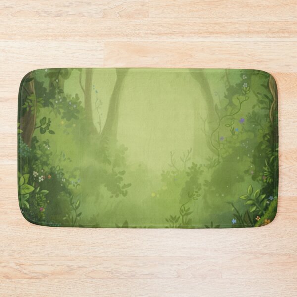 Item preview, Emerald Swamp Solitude - Moody Watercolor Forest Landscape designed and sold by Fox Trove Of Ideas.