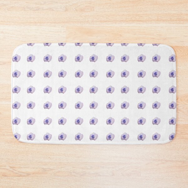 Item preview, Blue Watercolor Flower Pattern designed and sold by Kara Draws.